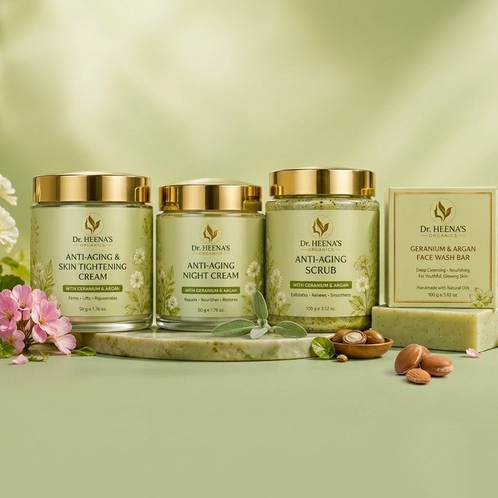 Anti-Aging Geranium & Argan Kit